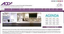 Desktop Screenshot of ady-montpellier.com