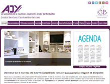 Tablet Screenshot of ady-montpellier.com